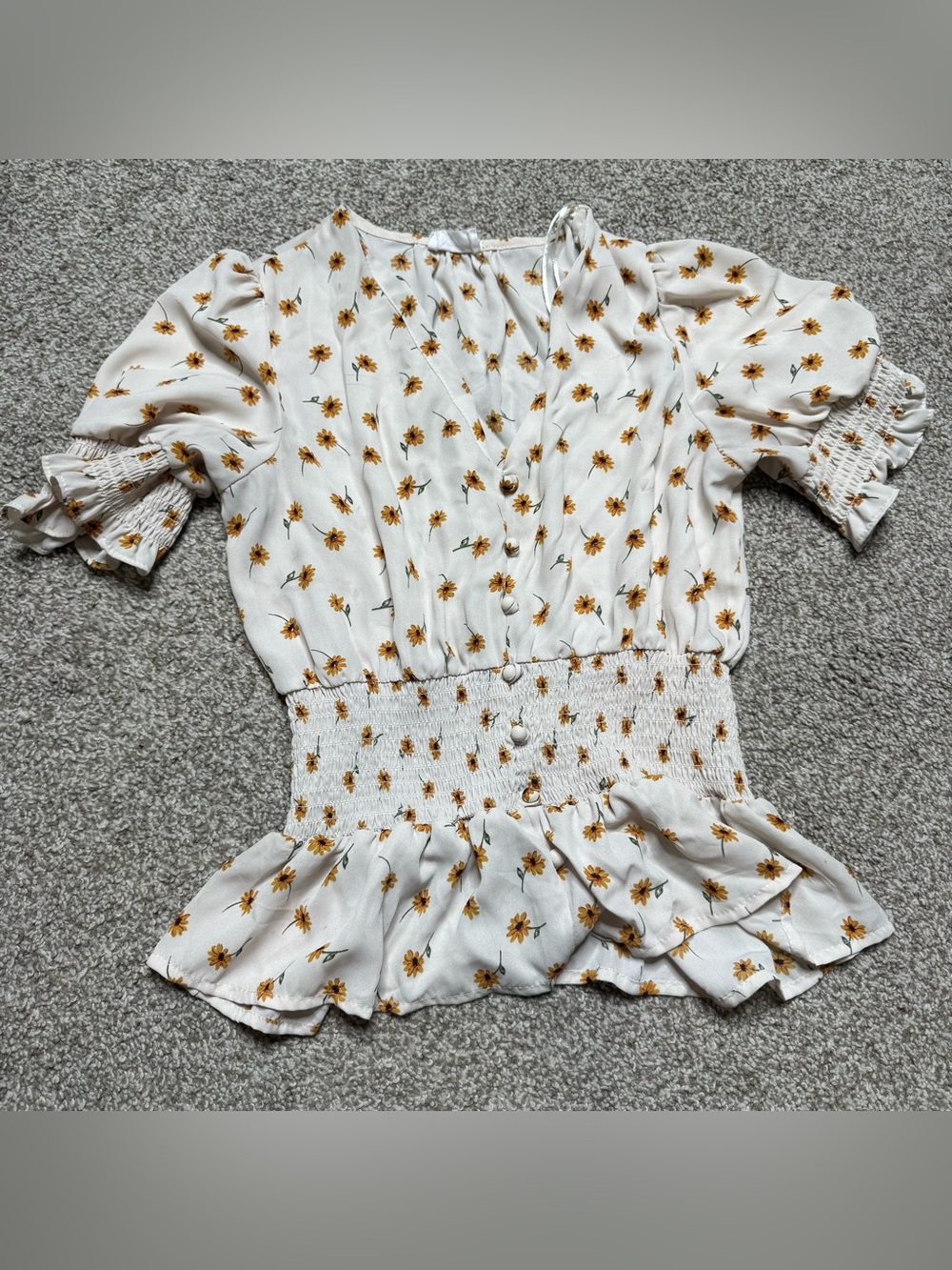 Sunflower blouse